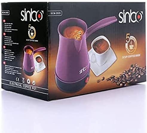 Sinbo scm2928 electric coffee pot - 600 w assorted color