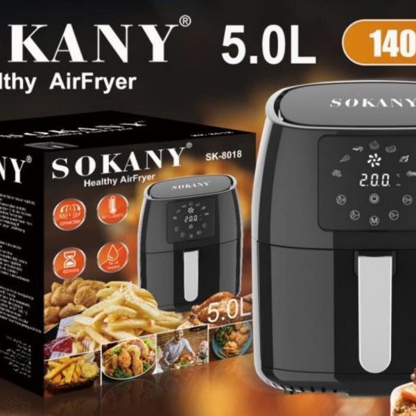 Sokani digital fryer, 5 liters, SK-8018