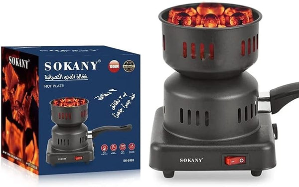 Electric coal stove, 220 volts, from Sokany, SK-5103, 1000W