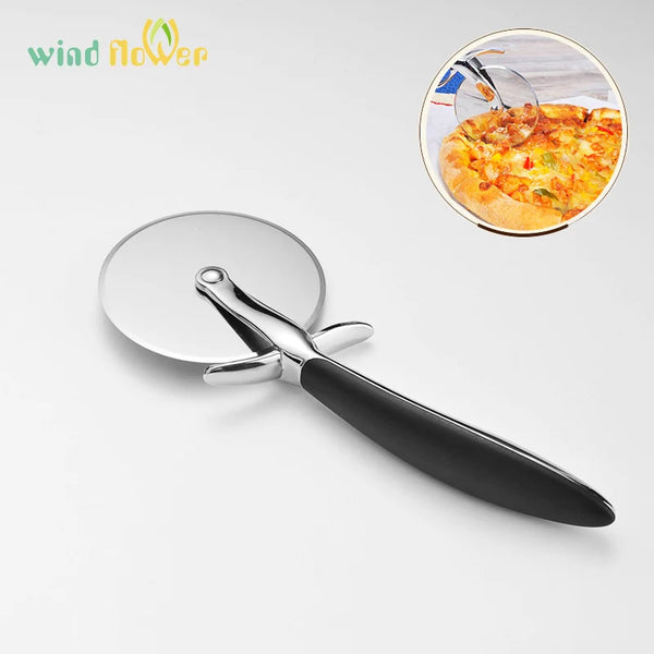 Wind Flower Pizza Cutter Stainless Steel Pizza Knife