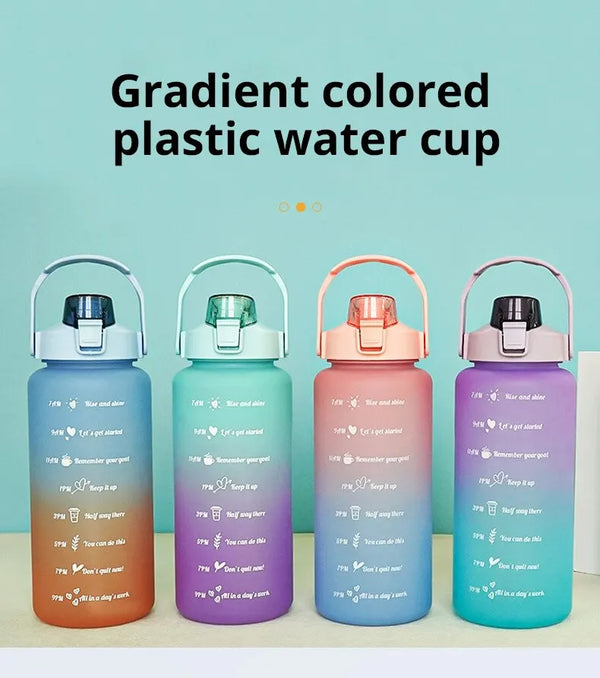 2L Colorful Sports Water Bottle