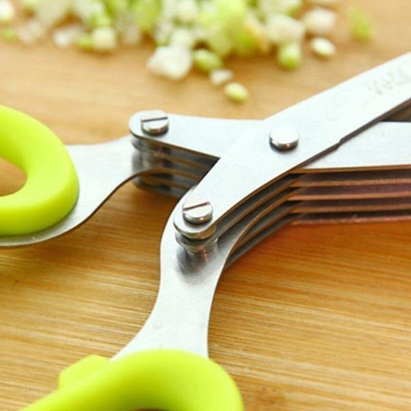 Muti-Layers Kitchen Scissors Stainless Steel