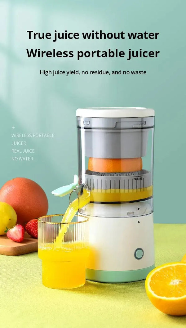 Electric Juicer USB Rechargeable Two-Way Spiral Cup Home Multifunctional Fruit Juicer