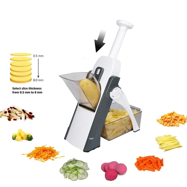 Safe Mandolini Vegetable Cutter