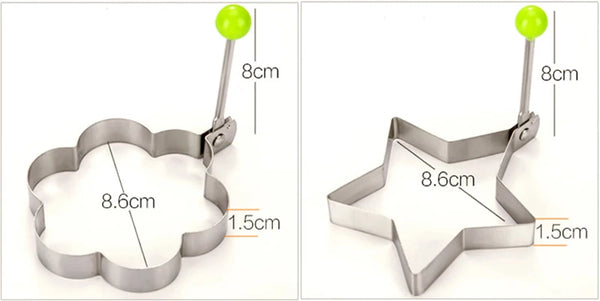 Stainless Steel Fried Egg Mold Heart