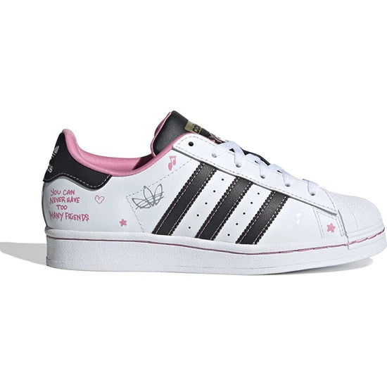 Adidas Superstar J Teen Casual Shoes IF3561 White