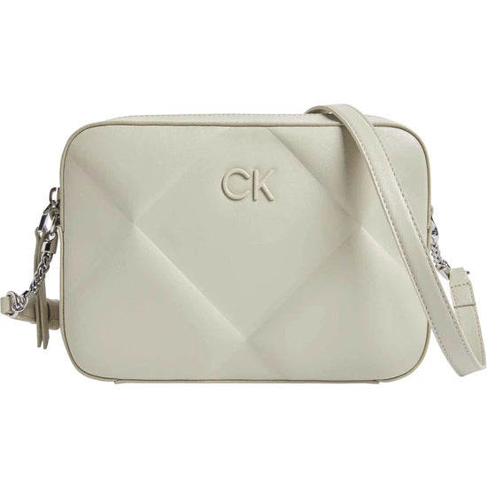 Calvin Klein Light Beige Women's 16X23X6 cm Crossbody Bag K60K611891PEA